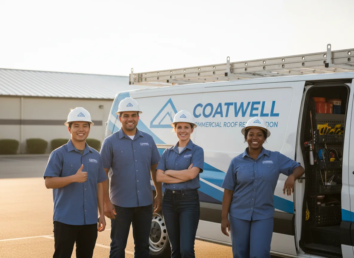 Commercial roof coating company in Renton, WA